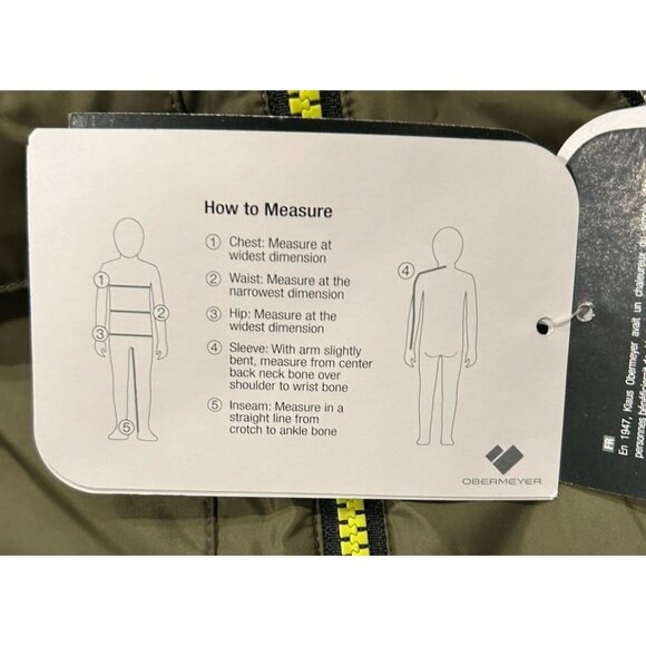 NEW Obermeyer Kids Landon All-Season Jacket Kids Size XS (Age 1/2) Hooded Warm - Picture 11 of 14